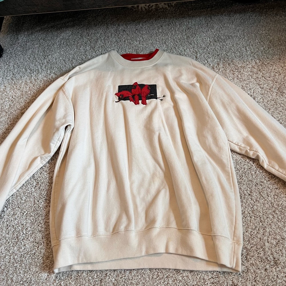 Vintage Cardinal Sweater